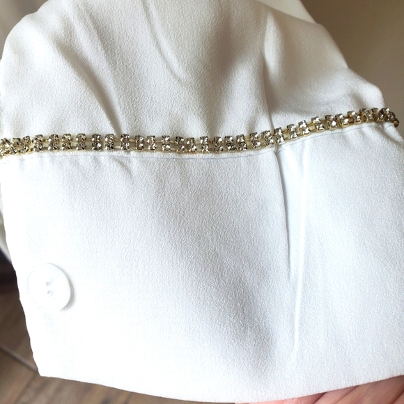 Grace & Emma Rhinestone Fringe Top - Picture 3 of 6